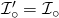 \mathcal I'_\circ = \mathcal I_\circ